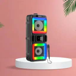 FRONY DJ Box 40W Bluetooth Speaker with FM Radio, Mic & RGB Light Party SpeakerCV180 40 W Bluetooth Party Speaker-11