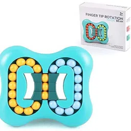 Magic Bea Cube Intelligent Funny Rotating Fingertip Top Toy Stress Relief Toy Magic Bean Rotating Toy Magic Bean Rotating Cube-3
