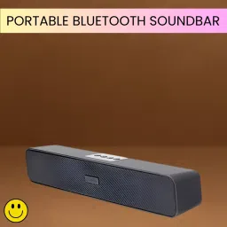 SACRO E91 (PORTABLE HOME THEATER SOUNDBAR) Dynamic Thunder Sound Long Battery LifeW272 20 W Bluetooth Soundbar-picture-21
