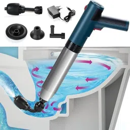 Electric Toilet Plunger,Unclog In One Shot,Remover For Bathroom Toilet Plunger-image-17