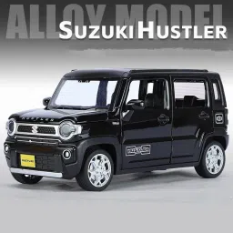 1:24 Suzuki Hustler Toy Model With Sound-Light | Openable Doors | Pullback Car-image-78