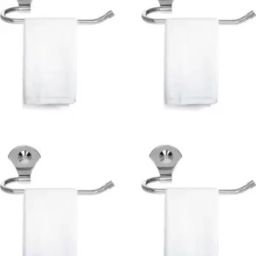 Napkin Hanger Rod/Towel Holder Stand for Bathroom, Kitchen and Wash Basin 10 inch 4 Bar Towel Rod-image-56