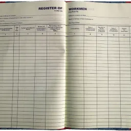 Register of Workmen Employed by Contractor, Under Rule 78, Pack of 1 2-Part Record keeping-image-34