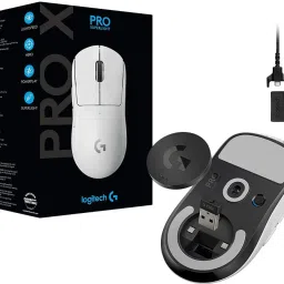 Logitech G PRO X Superlight / Hero 25K Sensor, Adj DPI 25.6K DPI, 5 Programmable Buttons Wireless Ambidextrous OpticalGaming Mousewith Bluetooth image 2