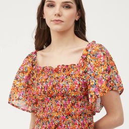 Casual Regular Sleeves Solid Women Multicolor Top-image-74