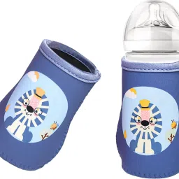 Cute Patterned Soft Stretchable Baby Feeding Bottle Cover for 125ml,150 to 300ml-picture-2