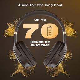 noise Three Bluetooth Headphone with Mic (Google Assistant Enabled, Over Ear, Chocolate Brown) image 5