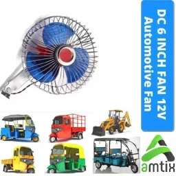 DC Car Bus Auto Portable Fan 12 V One For All 12 Volts DC Car Interior Fan-image-29