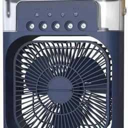 MANSAA USB Mini Air Cooler Fan | 3-in-1 Cooling & Humidifier | Silent Desk Fan 600ml Tank | USB Powered | Non-Rechargeable | 18 Months Warranty | Home Use USB Air Cooler-14
