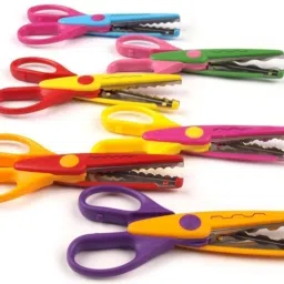 Scissors 6 psc for paper cutting design decorative items Scissors-image-8