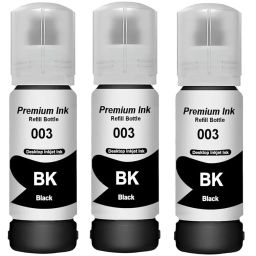 gAdi 003 Black Refill Ink for Epson L3110, L3150, L3250, L3252 L3115, L3116 Printer Black Ink Bottle-image-42