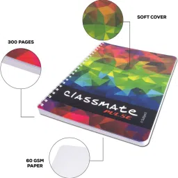 classmate Pulse A4 Notebook Single Line 300 Pages image 3