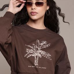 roadster Women Full Sleeve Printed Sweatshirt-picture-3