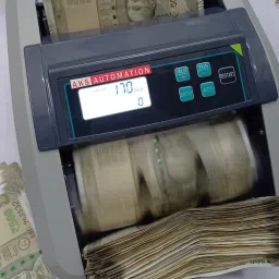 INGENRIC AKS BILLY-2500V Automatic Cash Counting Machine with Fake Note Detector Note Counting Machine image 3