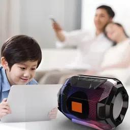 BVEXO Speaker: Power Sound, RGB Lights, Endless Music 5 W Bluetooth Party Speaker image 5