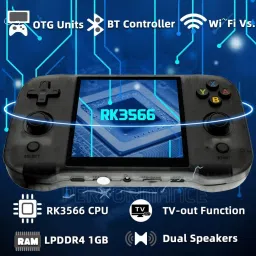 Confiavel R46S Retro Handheld Game,, Linux System, Portable Gaming 64 GB with Yes image 3