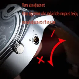vedara ® JH Watch Flame Lighter 2 in 1 Watch With Inbuilt Flame Lighter Stylish Watch For Everyday Usage Pocket Lighter image 2