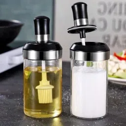 Oil & Vinegar Set Glass-17