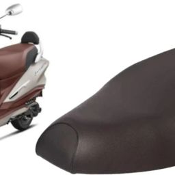 Destini 125 Scooty Removable & Washable PU Leather Waterproof Seat Cover Single Bike Seat Cover For Hero Destini 125-image-79