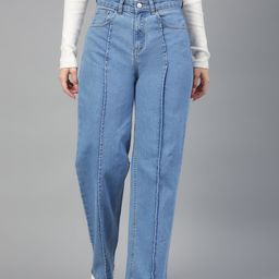kotty Women Regular High Rise Blue Jeans-picture-44