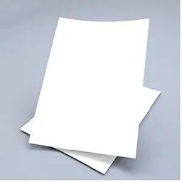 dsr A4 25 Ivory Sheet 400 GSM Super Finish and Extra Thick - Sketching and Drawing Smooth Finish Ivory Drawing Paper Sheets, White A4 Size 400 gsm Drawing Paper image 2