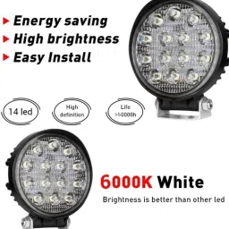 automunk LED Fog Lamp Unit for Universal For Car Universal For Car image 4