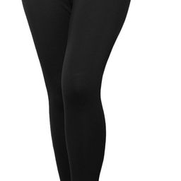 lyra Women Slim Fit Black Cotton Blend Trousers-picture-37