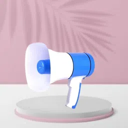 Handheld Megaphone with Siren, Microphone & Rechargeable for Outdoor EventsA49 King Bhopu Speaker (Portable Horn)Recorder Player & Sirens With Dual BatteryE49 Outdoor PA System-image-57