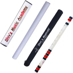 Flute, Acrylic (Transparent ) Bansuri, C Natural Medium, Free Written Manual & Bag Fiber Glass Flute-image-18
