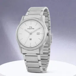 Attivo Collection Date Display, Premium SS Strap Analog Watch - For Men O-46865CMGI-5