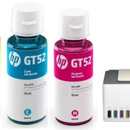 HP Original Ink For HP 583 Smart Tank All-in-one Multi-Function Wifi Colour Printer Black + Tri Color Combo Pack Ink Bottle-image-98