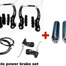RANGER CYCLE POWER BRAKE COMBO WITH CLUCH,WIRE& FOOTREST|ALL POWER BRAKE KIT| Bicycle Brake Disk-21
