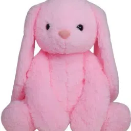Pink Big Ear Bunny Teddy bear Soft toy for Girls Kids Baby's- 25 cm-image-95