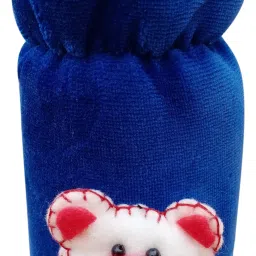 the little lookers Bottle Cover for Feeders Soft Plush Stretchable Baby Feeding Bottle Cover with Easy to Hold Strap | Suitable for 120ml, 140ml & 240ml (Pack of 3) image 4