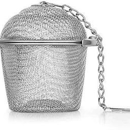 Small Net Mesh Style Easy Loose Leaves Green Tea Filter Pot Infuser - 5 Cm Tea Strainer-image-96