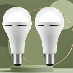 Emergency 15W Inverter LED Bulb with 1200mAh Rechargeable Battery Pack of 2 A197 4 hrs Bulb Emergency Light-image-78