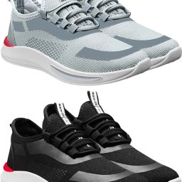 Combo Pack Of 2 Casual Shoes Sneakers For Men-image-102