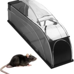 Humane Mouse Trap Long Channel Non Toxic Safe Live Trap-image-17