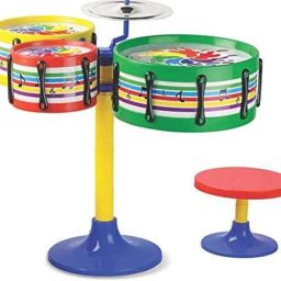 Elite Aviss Original Jazz Drum Set for Kids, Multi Color-26