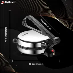 digismart Electric Automatic Super smooth Non-Stick Coating Cool Touch Handle Roti and Khakra Maker image 5