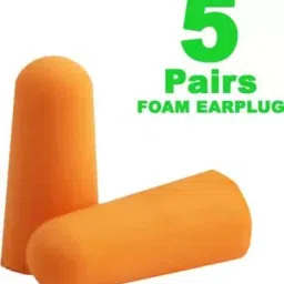 5 Pair Soft Foam Reusable, Concert, Study, Loud Noise Reducing Ear Plug-picture-10