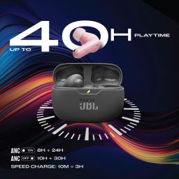 jbl Wave Beam 2 ANC Earbuds with BTv5.3,Multi Connect,Fast Charge,40H runtime,4 Mics Bluetooth Headset image 5