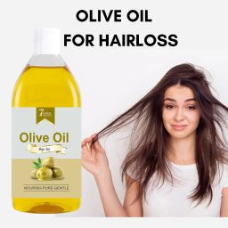 ORGANIC Olive oil jaitun tail Keeps Hair Healthy Hair Oil-image-42