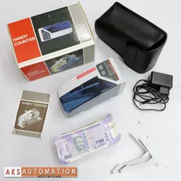 AKS AUTOMATION V30 Led Display Mini Portable Handy Use Battery/Plug Money Counter Machine Note Counting Machine-16