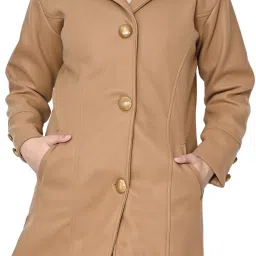 Tweed Coat For Women-image-34