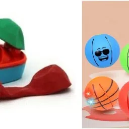 BOAT BALLON AND LED BALL RANDOM COLOUR COMBO Baseball-image-58