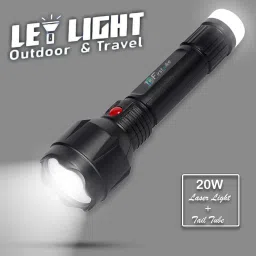 High Power Long Distance For Home,Search Light with 2 Modes Torch-9