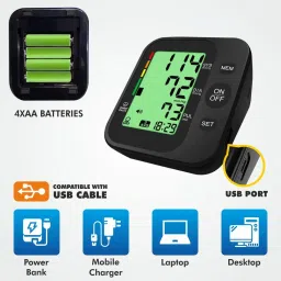 LISAMED AS05 3 Color Smart Display Technology AS Series Bp Monitor Bp Monitor image 2