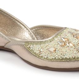Ethnic Embellished Jutis & Mojaris Bellies For Women-image-3