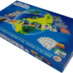International Business A Board Game of Buying, Selling, Banking, Mortgaging, etc. Kids Toys Games, Bonanza Money & Assets Board Game-7